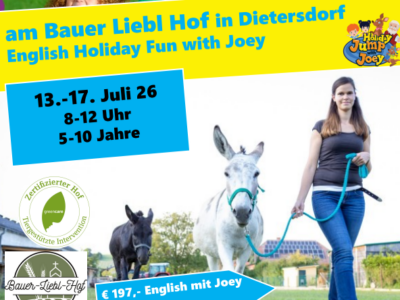 Natur & Englisch Sommercamp Dietersdorf 2026